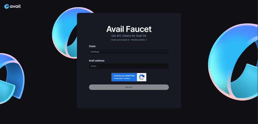 Avail Testnet Faucet