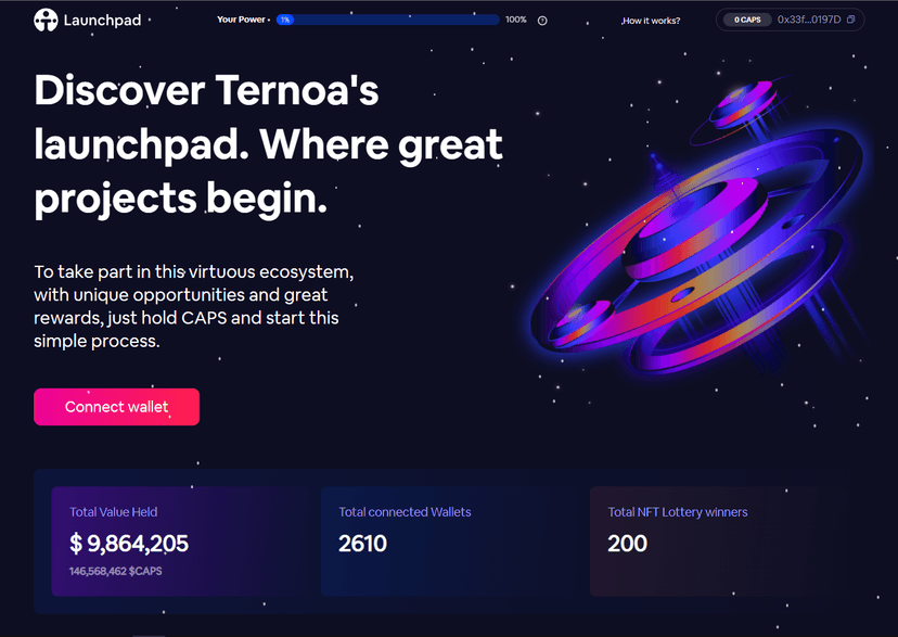 Ternoa launchpad